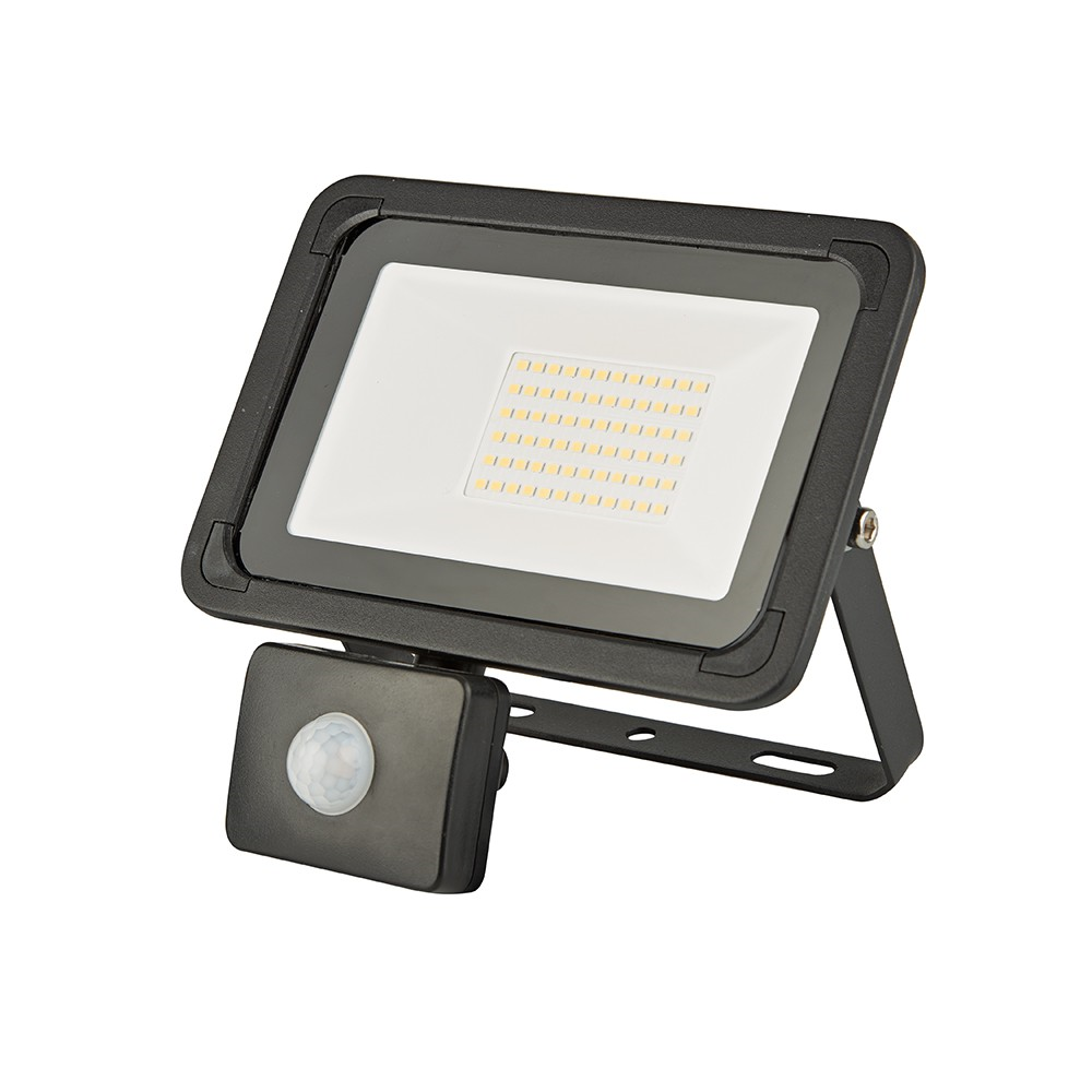 Biard LED Outdoor Floodlight with PIR Motion Sensor (10-50W) - 20W Biard New Generation Floodlight with PIR Motion Detection Sensor